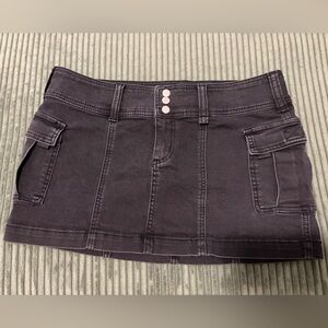 Urban Outfitters Charcoal Mini Skirt